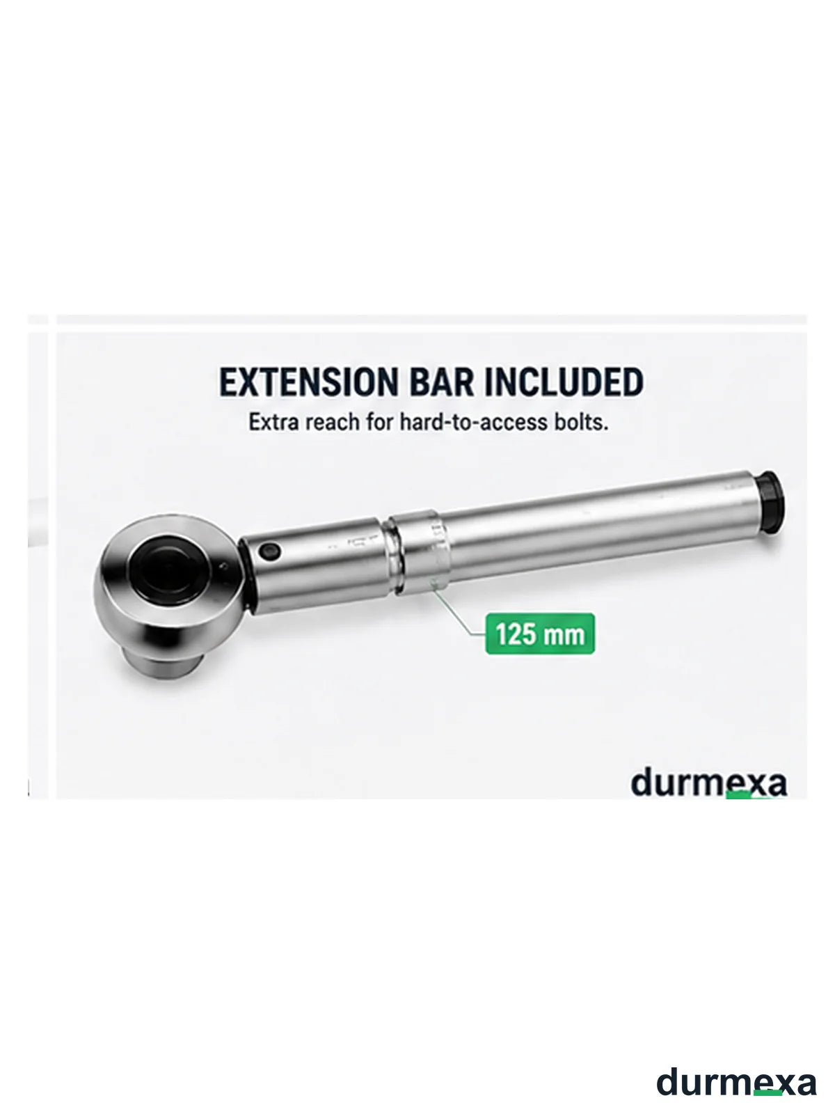 DURMEXA 125 mm extension bar