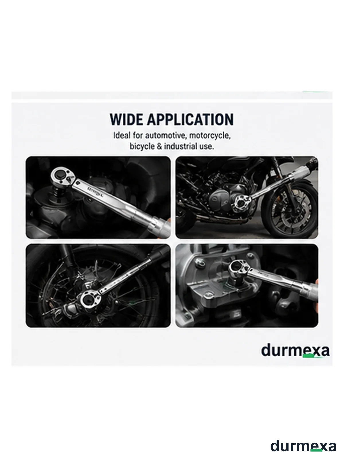 DURMEXA torque wrench automotive and motorcycle applications